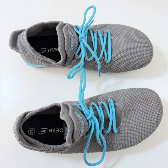 NWOB OESH Warrior Barefoot Running Shoe Storm Cloud Gray Minimalist {Women 9.5} - Picture 5 of 15